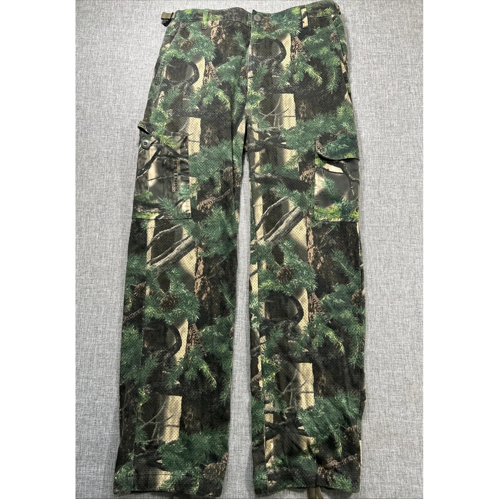 Cabela's Mens M Adjustable Konifer Seclusion 3D Cargo Camo Hunting Pants 32x30